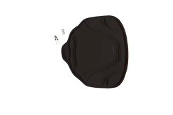 Pelicansport Black Ergoform™ – Seat Only